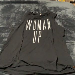 Muscle tank “Woman Up”